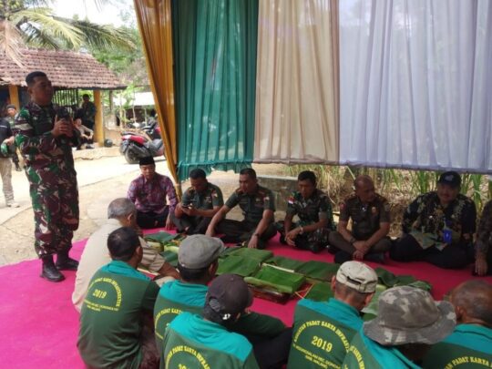 Dandim Beri Pengarahan Kepada Satgas TMMD