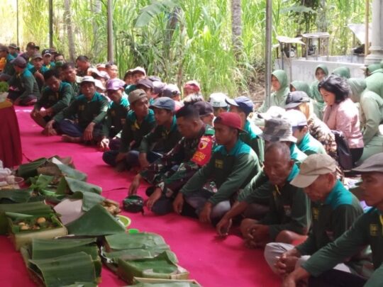 Selamatan Warga Kedungsalam Bersama Dandim 0818