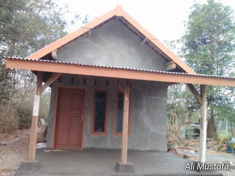 Warga Sumringah RTLH TMMD 106 Selesai Dibangun