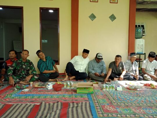Satgas TMMD 106 Kodim 0818 hadiri undangan Tasyakuran di rumah Kades Kedungsalam