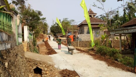 Lalu lalang arco pengangkut tanah
