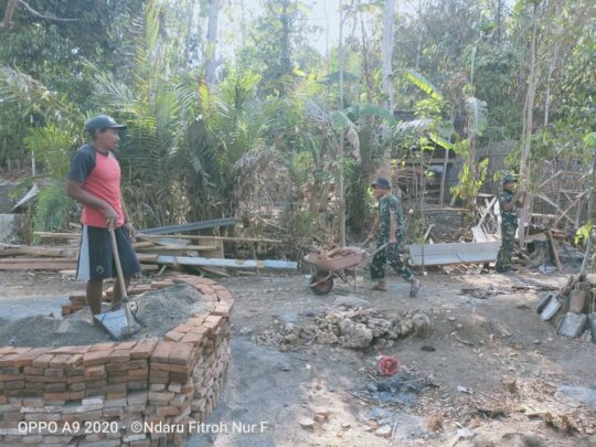 Membawa Pahala Tersendiri TMMD Reg. ke 106 Kodim 0818 Malang-Batu