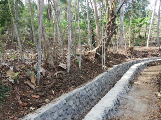 Demi Tugas Negara Pembuatan irigasi tetap berlanjut