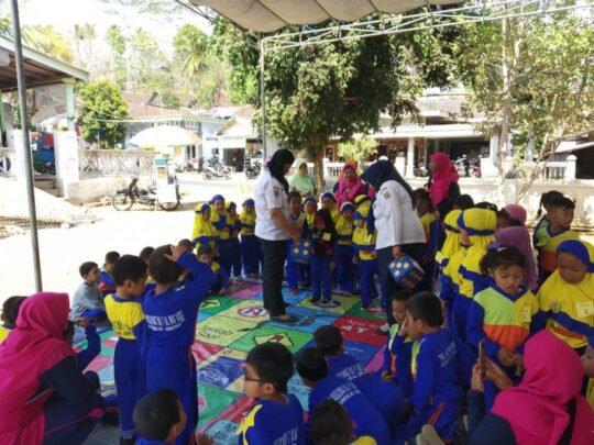 Lewat Seruni, Dishub Kabupaten Malang Tanamkan Tertib Dini Berlalu Lintas Siswa PAUD