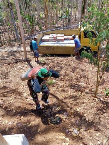 Distroibusi Material TMMD Penuh Tantangan