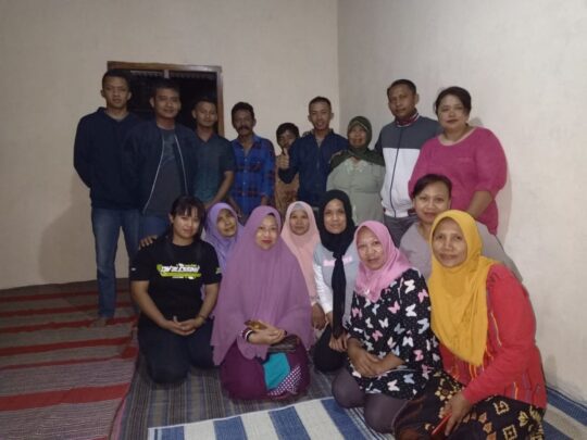 Lettu Lek Budi A.R. Hadiri Acara Tasyakuran Keluarga Mbah Plendik