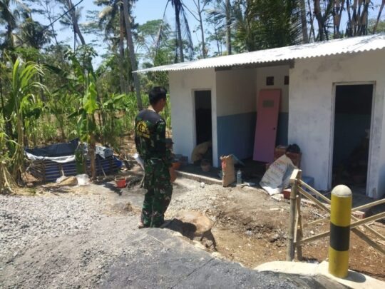 Ada Sasaran Tambahan Pembuatan MCK di TMMD 106 Kodim Malang