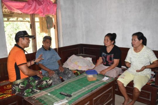 Pelda Made Ikut Berikan Penyuluhan di TMMD Kodim Malang-Batu