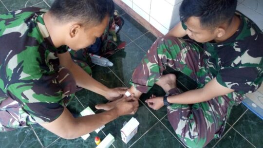 PEMBONGKARAN RTLH TMMD 106 DESA KEDUNGSALAM, KECAMATAN DONOMULYO