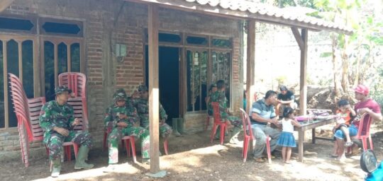 Nostalgia Perjuangan Bangsa Hadir Dalam TMMD ke 106