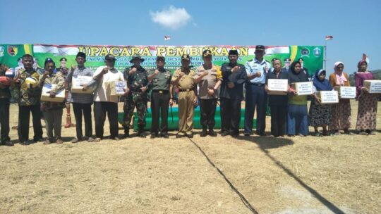 Wakil Bupati Ponorogo Buka TMMD ke 106 Tahun 2019