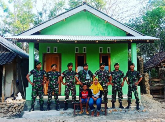 TMMD Donomulyo Foto RTLH Bersama Pak Ismanto