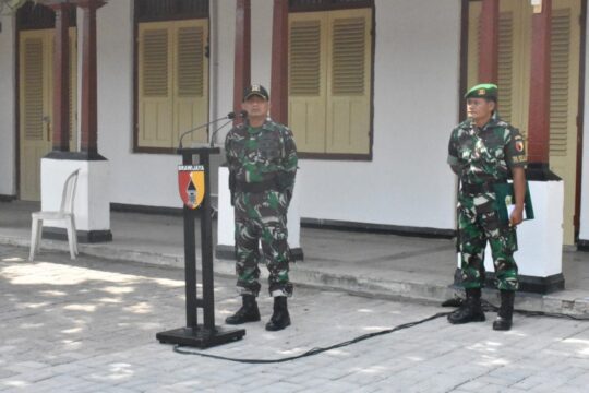 Siagakan Pasukan, Danrem 081/DSJ : Kita Ingin Pelantikan Presiden dan Wakil Presiden Terpilih Berjalan Aman dan Lancar