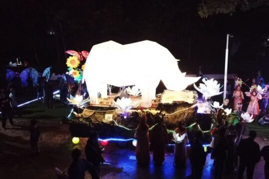 Glow Art Festival Tutup Perayaan HUT ke-209 Kota Bandung