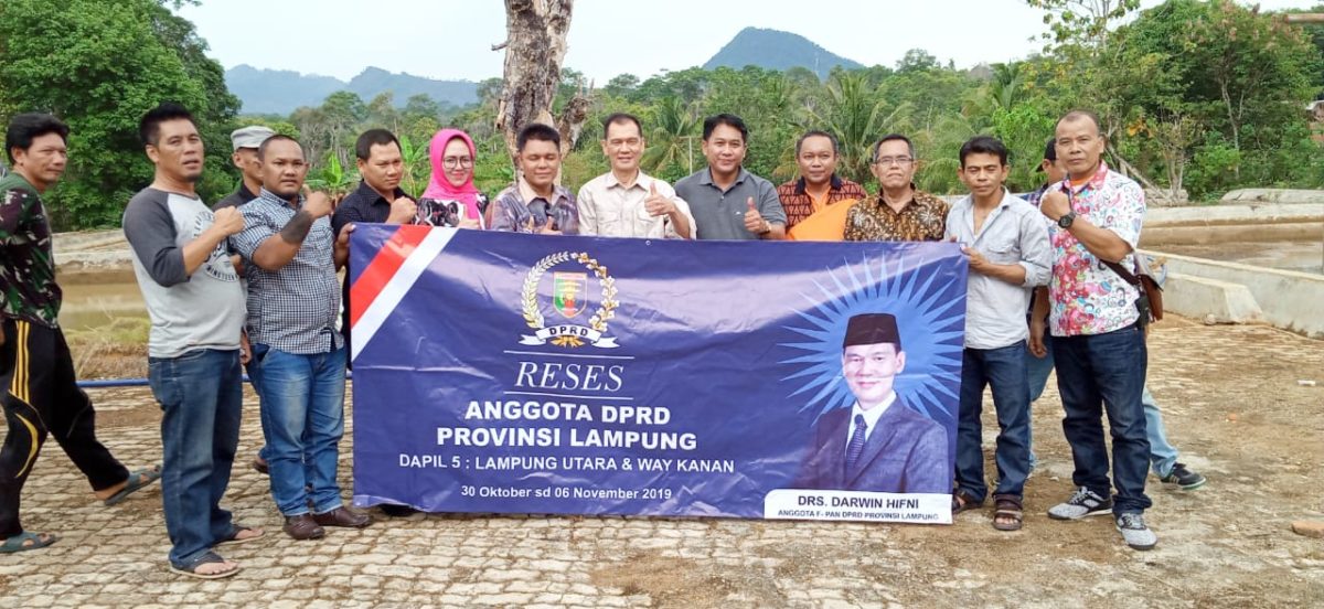 DPRD Provinsi Lampung Kunker ke Sejumlah Balai Benih Ikan