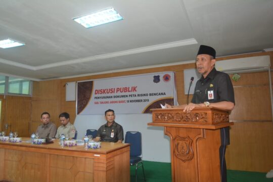 Agus Sanusi Hadiri Diskusi Publik Penyusunan Dokumen PRB