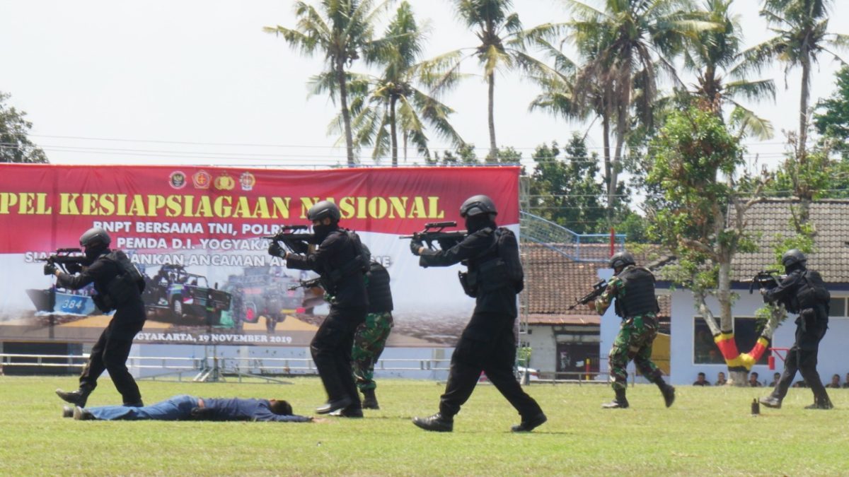 BNPT Gelar Apel Kesiapsiagaan Nasional di Jogjakarta