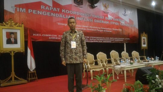 Sekda Agus Sanusi Hadiri Rakornas TPID di Jakarta
