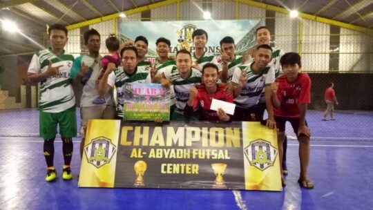 APARKID Tim Juara 2 Turnamen Futsal 2019 se-Kabupaten Pasuruan