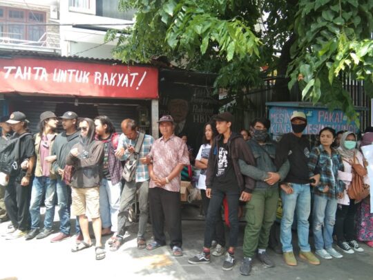 Terjadi Perlawanan, Proses Ekekusi Lahan PKL Gondomanan Tetap Berjalan