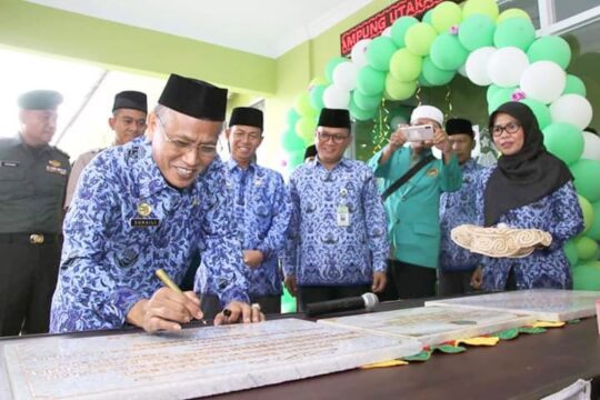 Sambut Baik Pelayanan Terpadu, Plt Bupati Lampura Resmikan PTSP