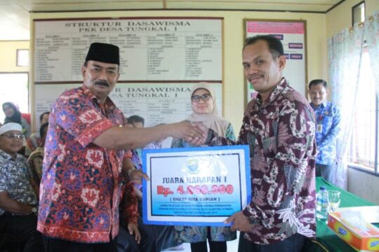 Desa Tungkal I Raih Juara Harapan I Tingkat Provinsi Jambi