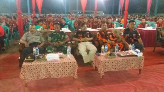 Hadiri Silaturahmi dan Konsolidasi Ormas PP, Danramil Harapkan Maju Membangun Memajukan Bangsa