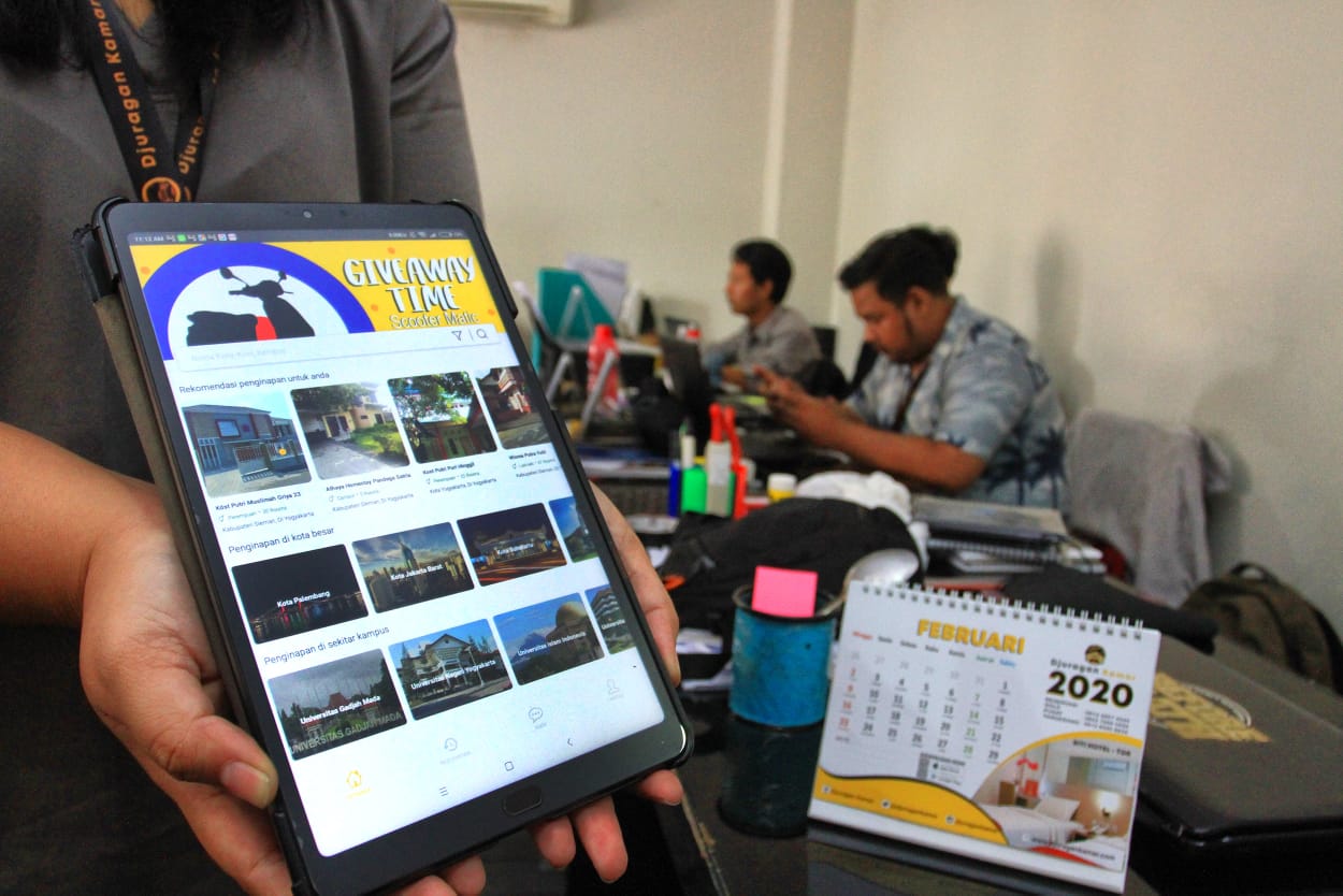 Milenial Yogyakarta Prakarsai Bisnis Manajeman Hospitality Berbasis Aplikasi