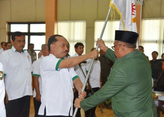 Bupati Indartato Beri Wejangan Pelantikan KONI Pacitan