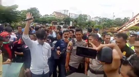 Gabungan Wartawan Dan LSM Gelar Aksi Damai, Ini Penjelasan Kapolres