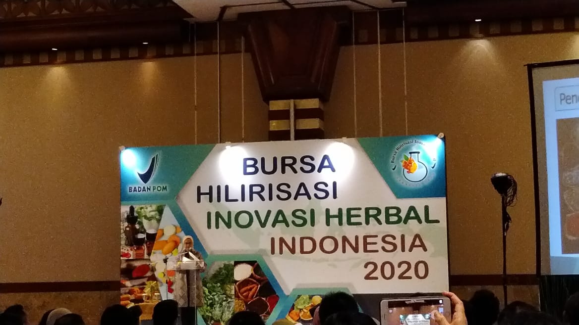 BPOM Selenggarakan Bursa Hilirisasi Inovasi Herbal Indonesia 2020