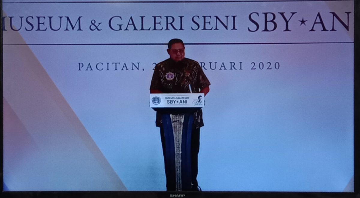 SBY Resmikan Groundbreaking Museum dan Galeri Seni SBY-ANI