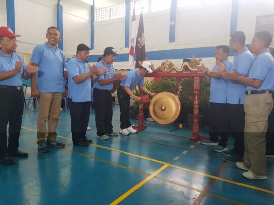 Pembukaan Turnamen Bola Voli Liga Osis xx Resmi Dibuka Wakil Bupati Pacitan