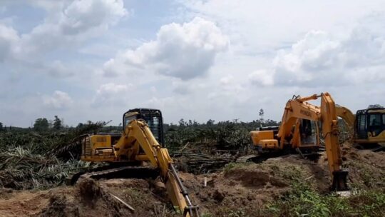 Terkait Kasus PT. PSJ Vs NWR, Alat Berat Disiagakan