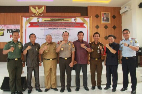 Bupati Hadiri Pencanangan Zona Integritas Menuju WBK dan WBBM Polres Tanjab Barat