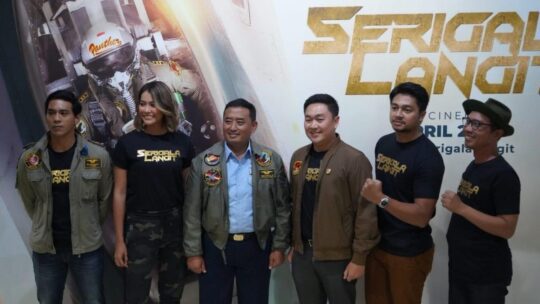 Film Drama Aksi Serigala Langit Bakal Tampilkan Aksi Pesawat Tempur