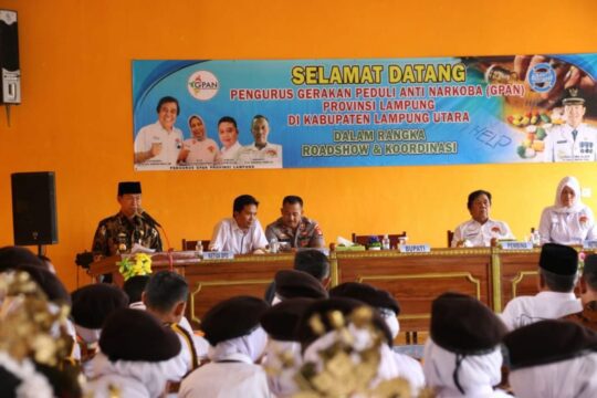 Hadiri Road Show GPAN, Berikut Pesan Bupati Lampura