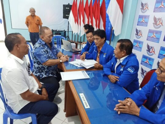 Sugeng Nugroho Ambil Formulir di DPC Demokrat sebagai Kendaraan untuk Maju