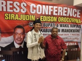 Sirajuddin – Edison Orocomna Siap Bertarung di Pilkada Manokwari 2020