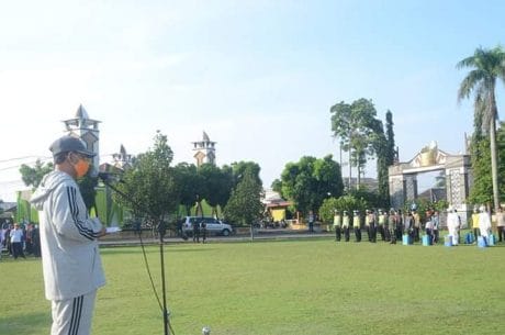 DPRD bersama Forkopimda Lampura Apel Siaga Gugus Tugas Covid-19