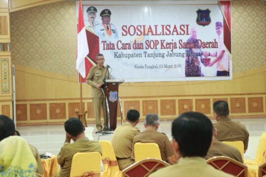 Sekda Buka Sosialisasi Tata Cara dan SOP Kerjasama Daerah