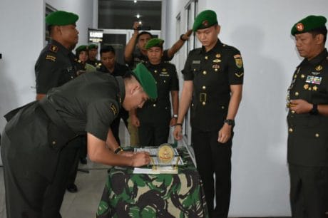 Letkol Inf Erwan Susanto Resmi Jabat Dandim 0419/Tanjung Jabung