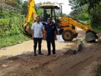 PT Tapian Nadenggan Perbaiki Jalan Desa Batang Nadenggan Melalui Program CSR