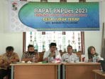 Camat Bandar Petalangan Hadiri Rapat RKPDes Tahun 2021 Desa Lubuk Terap