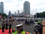 Jelang HUT Lalu Lintas ke-65, Polda Metro Jaya Bagikan 25 Ton Beras