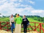 Kunjungi Kebun Teh Kertowono, Wabup Indah Ingatkan Pengunjung Jaga Kebersihan