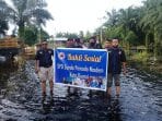 Garda Muda Nasdem Dumai Bantu Korban Banjir di Kelurahan Bumi Ayu