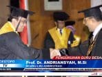 Universitas Moestopo Kukuhkan Gelar Guru Besar Prof. Dr. Andriansyah, M.Si
