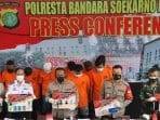 Polres Bandara Ringkus Sindikat Pemalsu Surat Swab