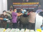 Satnarkoba Polres Depok Musnahkan 258 kg Sabu Jaringan Malaysia